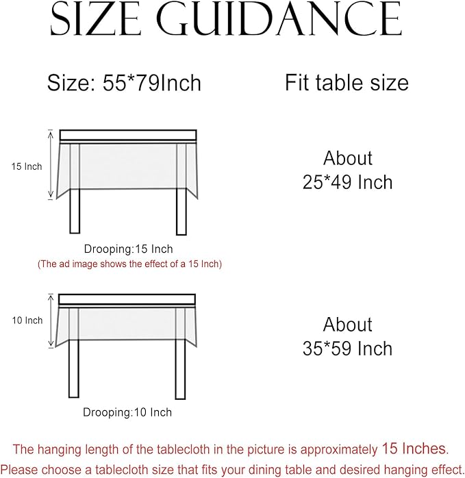 French Linen Rectangle Tablecloth,Vintage Colorful Multiple Prints Soft and Durable Tablecloths,Decor Table Cover for Kitchen,Dining,Tea Party,Thanksgiving,Christmas,55"*79"-Lohi