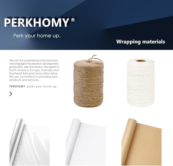 PerkHomy Colored Cellophane Wrap Roll 16" x 100' 3 Mil Thick Cellophane For Gift Basket Treats Goodie Wrapping Craft Flower Bouquet Plastic (Pink, 100ft (16in Width))