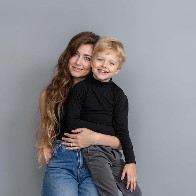Kate Seamless Paper Backdrop for Photography Light Grey Photo Backdrop Paper (86''x32.8' Pursuit Grey)