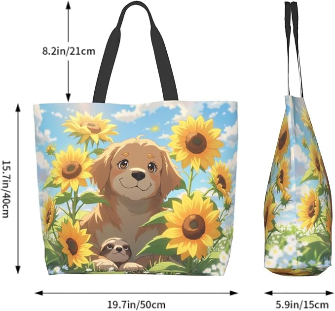 Shoulder Bag Large Reusable Eco-friendly Shopping Bags Portable Storage Handbag