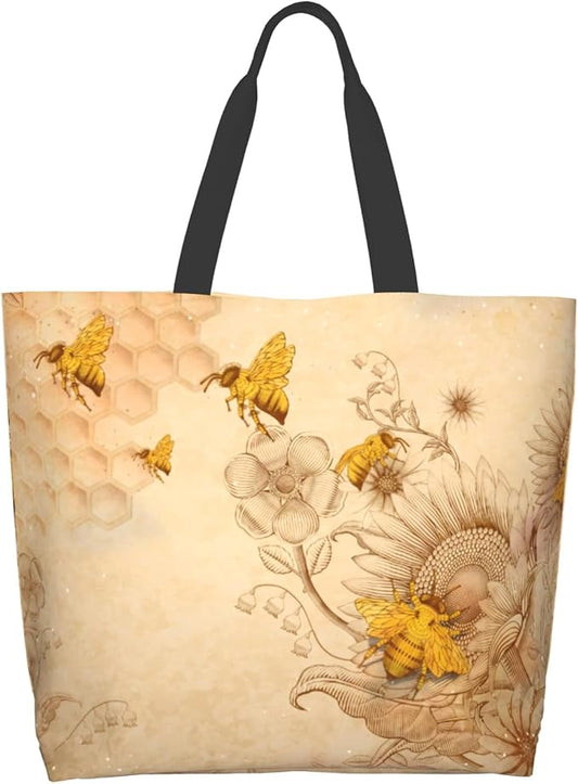 Shoulder Bag Large Reusable Eco-friendly Shopping Bags Portable Storage Handbag