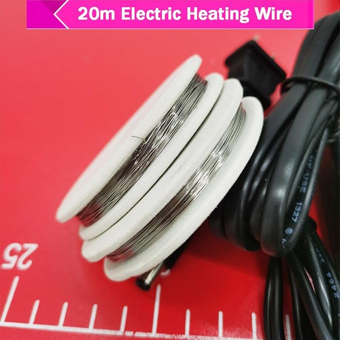 Hot Wire Foam Cutter 30.7x15 In Professional Heat Cutting Machine Foam Sponge Cutting Tool for Styrofoam Sponge EPE Ribbon KT Board Adjustable Angle and Temperature 110V 36W