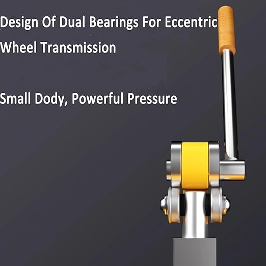 Magnetic Manual Die Cutter die-Cutting Machine,Leather Cutting Embossing Machine, Punching Press Machine for Various of Materials,Downward Stroke: 11mm