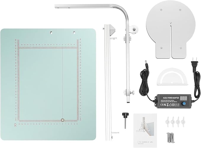 Hot Wire Foam Cutter Table, Foam Cutting Machine, Adjustable Voltage,Tabletop Hotwire Cutter for Cutting, Forming and Sculpting Styrofoam and Other Foam Materials
