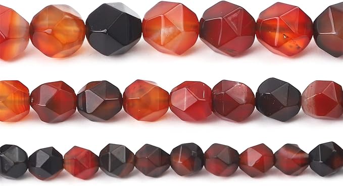 Faceted Natural Dream Agate Stone Round Beads 6mm 36cm/Strand for Jewelry Making