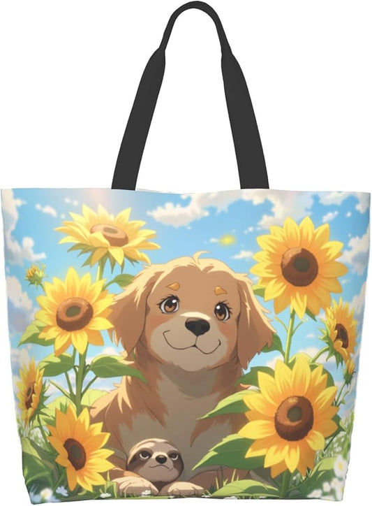 Shoulder Bag Large Reusable Eco-friendly Shopping Bags Portable Storage Handbag