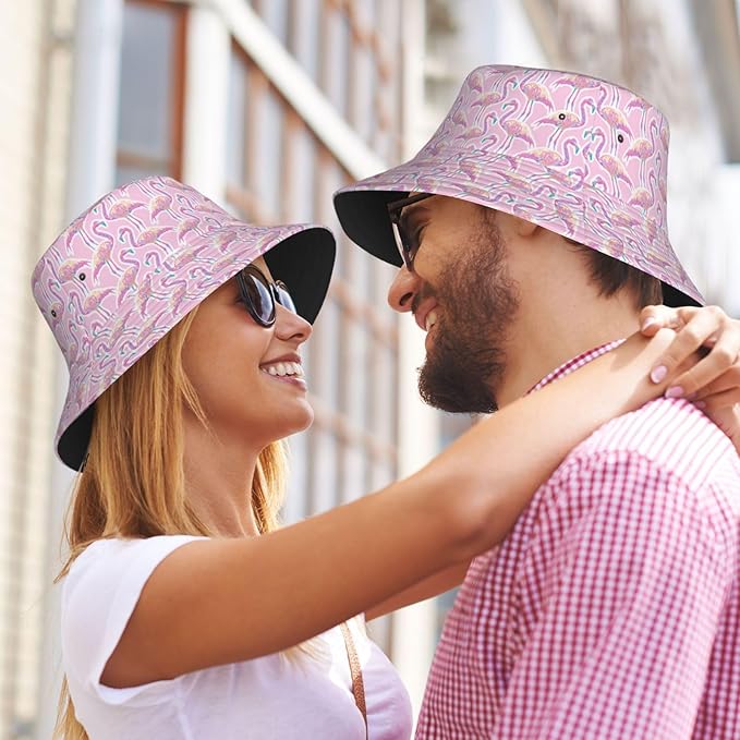 Bucket Hat Summer Beach Fisherman Cap Packable Sun Hats