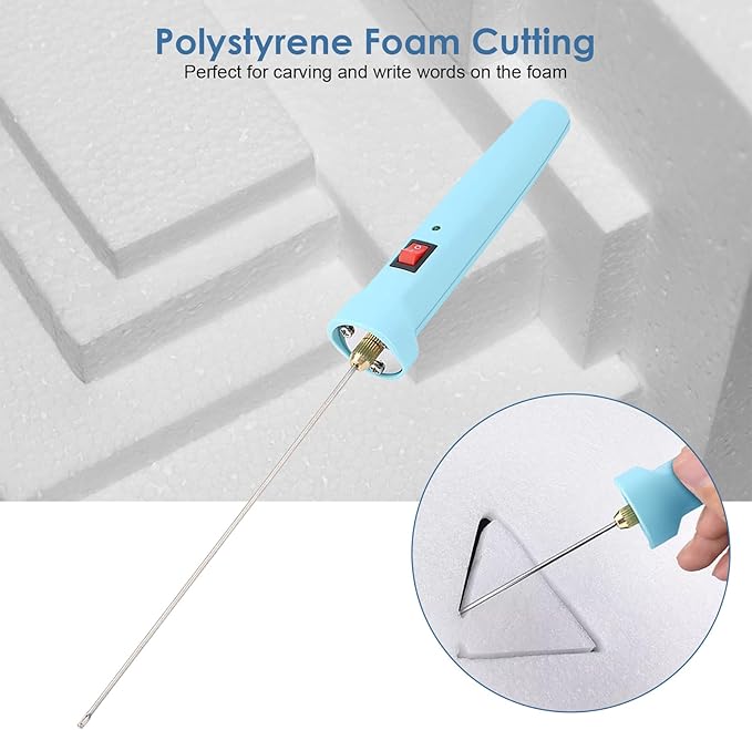 Hot Wire Cutter Pen, Foam Cutting Tools 24W Electric Hot Wire Cutter Foam Cutting Pen, Foam Polystyrene Heat Cutting Engraving Pen Foam Cutter Machine
