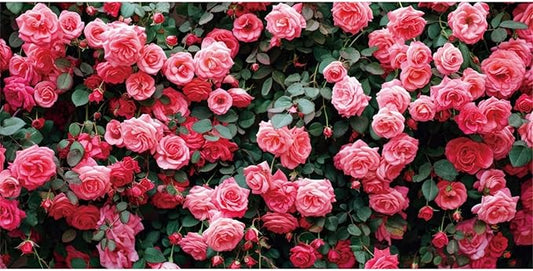10x8ft Art Studio Flower Photo Background Pink Rose Photography Backdrop for Pictures Newborn Bridal Shower Birthday Party Banner Decor Photo Studio Props