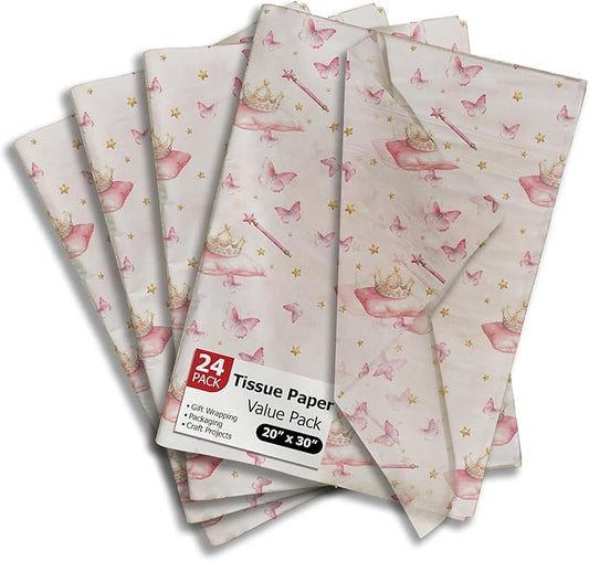 Fairy Tale Princess Designer Tissue Paper for Gift Bags