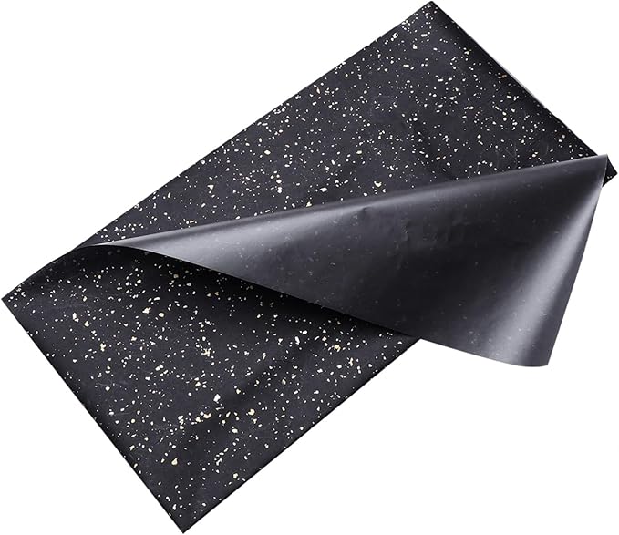 GALPADA 10Pcs Metallic Dot Pattern Flower Wrapping Paper for DIY Bouquets and Packaging Floral Paper for Christmas Birthday Wedding Crafts and Seasonal Presents