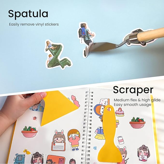 35 PCS Weeding Tools for Vinyl, Precision Craft Tools Set for Weeding Vinyl, Scrapbook Supplies Includes All Basics for Weeding, Scrapbooking, DIY Art