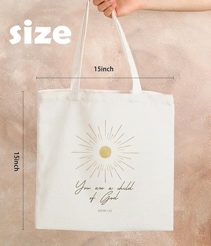 Christian Tote Bag, Christian tote Bag for Women, Bible tote bag, Bible Tote Bags for Women, Foral Tote Bag