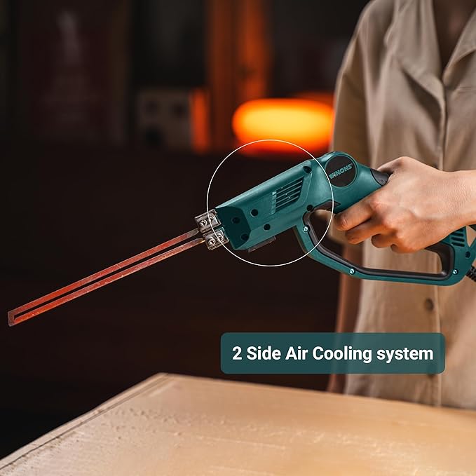 WINONS Hot Knife Foam Cutter Tool, WFC0013 Styrofoam Cutter with Numbered Temperature Controller - 630°C Max Temp., Hot Wire Foam Cutting Tool for All Kinds of Projects (Kit of 8)