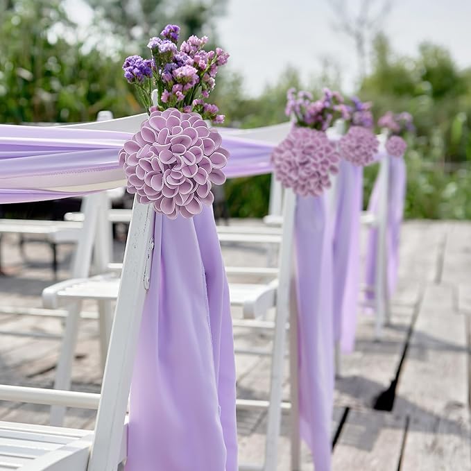 Artificial Flowers, 50pcs Realistic Artificial Rose for DIY Wedding Bouquets Centerpieces Arrangements, Purple Dahlia Flowers with Stem for Bridal Shower Party Home Decorations