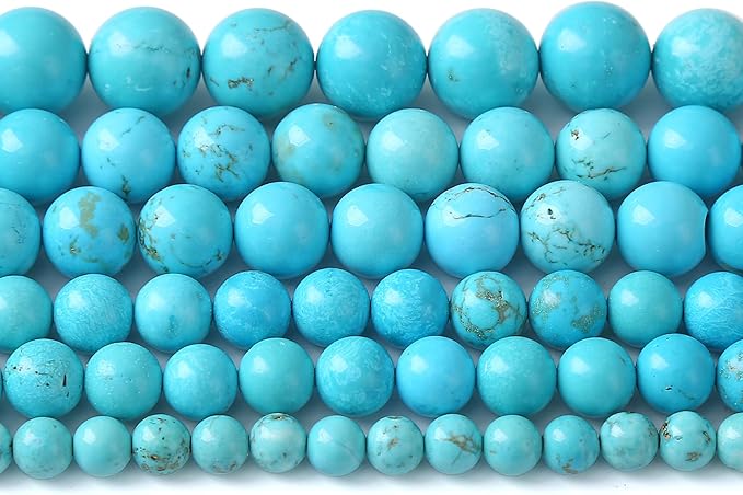 4MM 86PCS Natural Stone Turquoise Beads for Jewelry Making DIY Bracelet