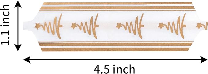 JOYIN 24 Present Wrap Ribbon Pull Bows 5", Easy and Fast Gift Wrapping Accessory for Christmas Bows Baskets Wine Bottles Gifts Decoration, Present Decor