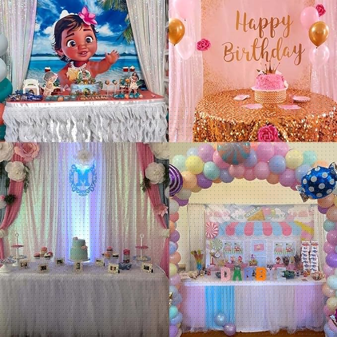 Iridescent Sequin Backdrop Curtain 4FTx8FT 2 Panels Glitter Metallic Photography Background Drapes for Wedding Baby Shower Birthday Birthday