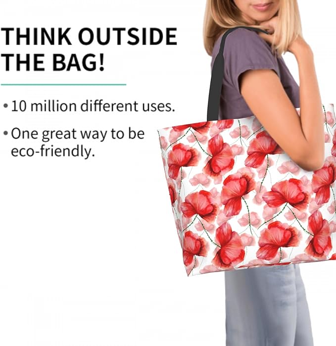 Shoulder Bag Large Reusable Eco-friendly Shopping Bags Portable Storage Handbag
