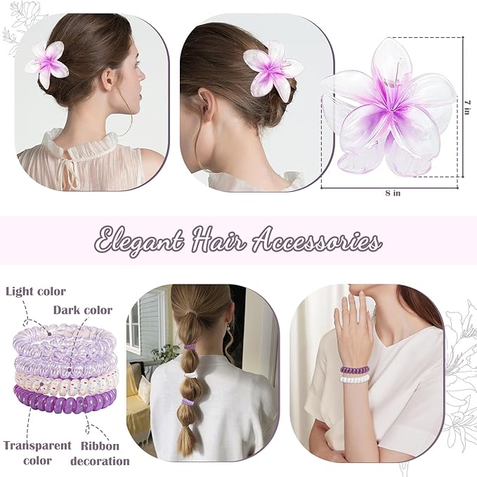 Christmas Birthday Gifts for Teen Girls, Women, Her, Unique Happy Birthday Gift Baskets for Girls Best Friend Sister, Women Gifts Box for Daughter Girlfriend,14pcs Campanula Teenage Gift Set(Purple)