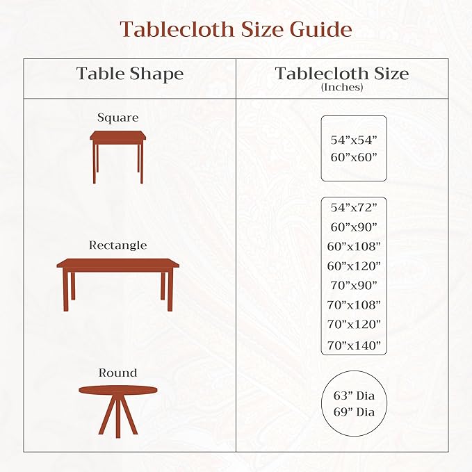 Maison d' Hermine Table Cloth Round Table 100% Cotton 69 Inches Tablecloth Reusable Decorative Everyday Use for Dining Room, Farmhouse, Home, Party, Festive & Wedding Spring Summer - Colmar