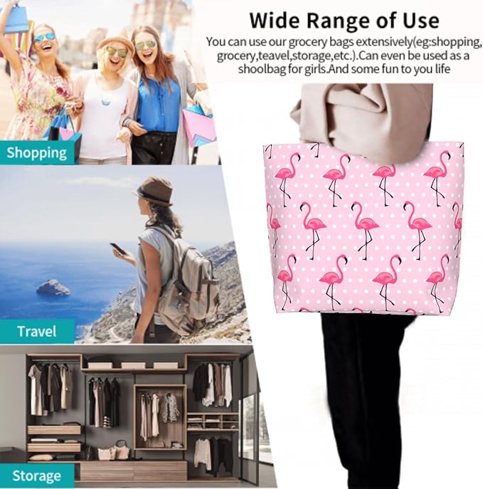 Shoulder Bag Large Reusable Eco-friendly Shopping Bags Portable Storage Handbag