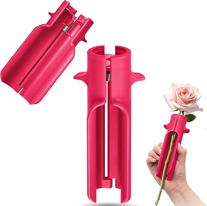 LeLehome Rose Thorn Stripper Tool - Upgraded Flower Cleaner & Leaf Remover for Gardening, Floral Arrangements - Perfect for Home, Florist, Flower Shop and DIY, Rose