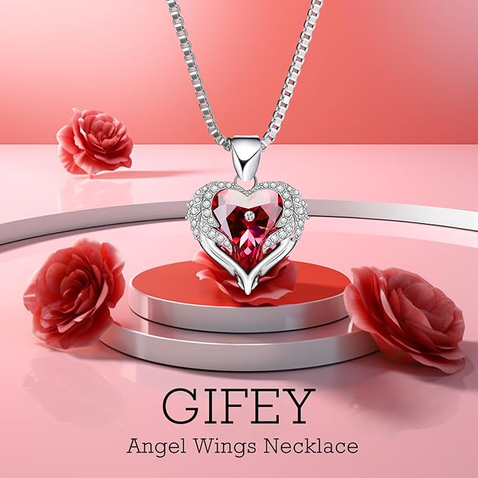 Christmas Birthday Gifts for Women,Preserved Real Rose with Necklaces, for Her,Eternal Rose Xmas Gifts for Mom Wife Girlfreind on Anniversary Valentines Birthday Wedding Gifts