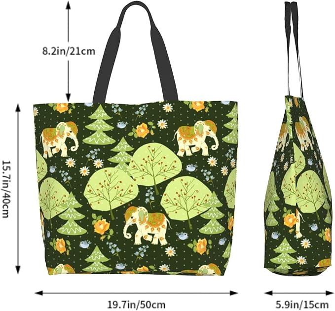 Shoulder Bag Large Reusable Eco-friendly Shopping Bags Portable Storage Handbag