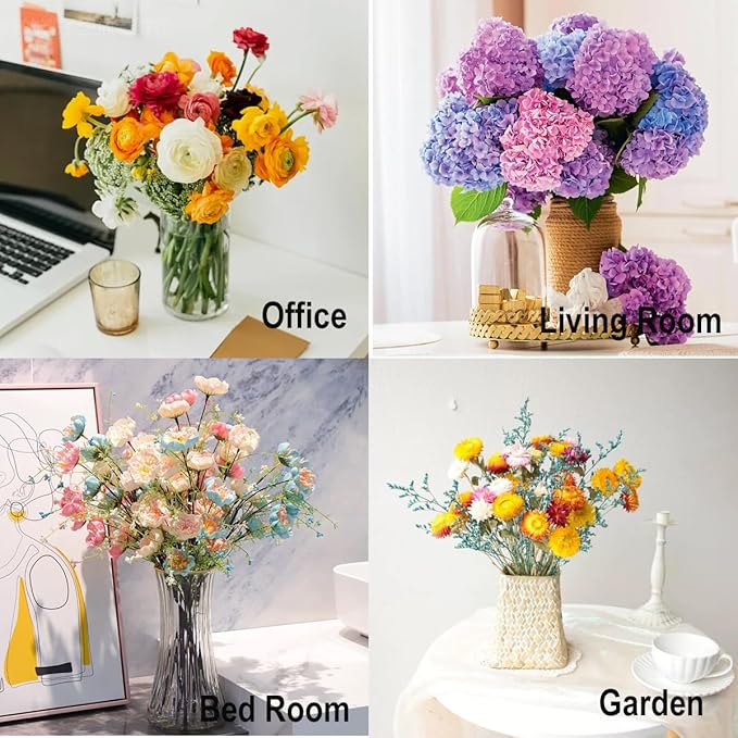 [Upgrade] 4 PCS Floral Grid for Vase, Bold Easy Arranger Flower Grid Frog Wire Flower Arranging Tool, Reusable Stainless Steel Flower Lid Arranger for Vase Floral Stems Bouquets Plant Fixation Gold