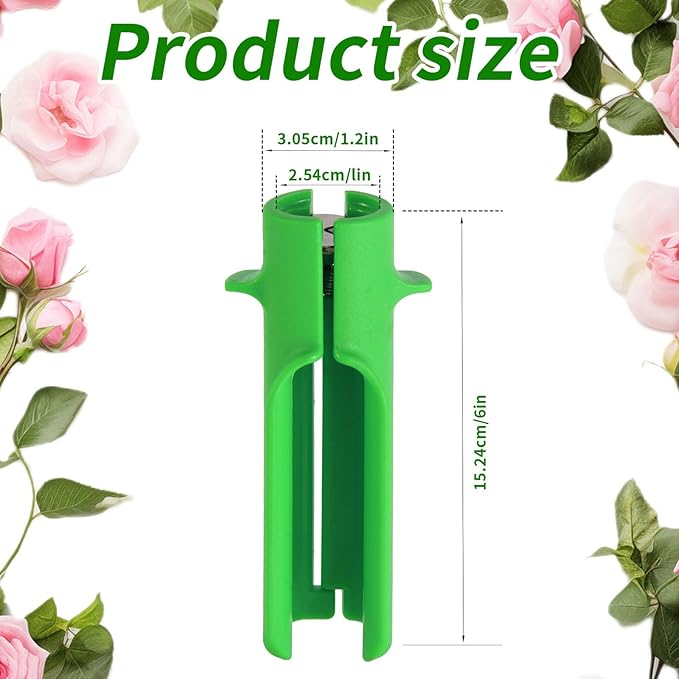 2 Pcs Rose Thorn Stripper Tool - Rose Stripper & Cleaner Cutter for Leaf Removal - Quickly Remove Thorns and Branches of Roses