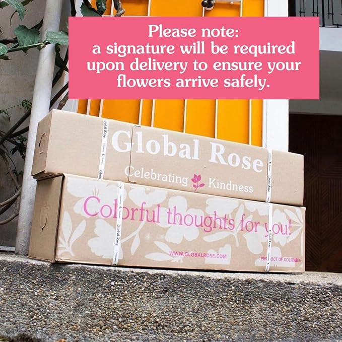 GlobalRose Fresh Cut Assorted Roses - 100 Roses (4 Bundles of 25) Fresh Bouquet for Birthday, Anniversary, Women's Day, or Home Decor - Flowers Delivery Gift
