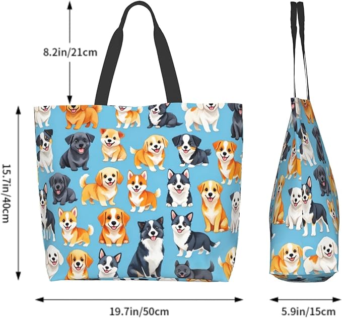 Shoulder Bag Large Reusable Eco-friendly Shopping Bags Portable Storage Handbag