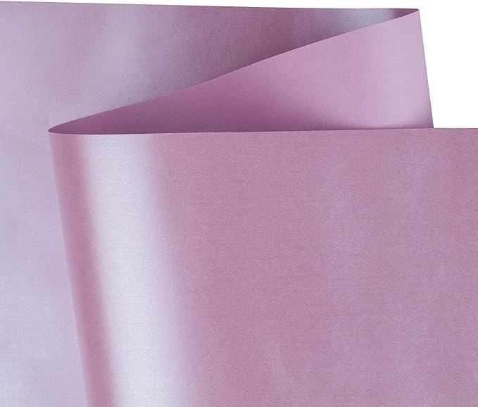 RUSPEPA Purple Matte Wrapping Paper - 81.5 Sq Ft - Solid Color Pearly - Lustre Paper Perfect for Wedding,Birthday,Christmas,Baby Shower - 30 inches x 32.8 feet