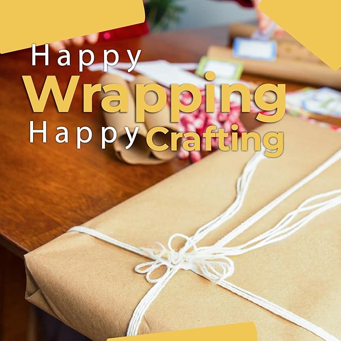 Kraft Paper Sheets - 15 x 20 in. - 240 Sheets of Brown Wrapping Paper – Heavy Duty Craft Paper for Shipping - Light Brown Construction Paper - 80 GSM - 1000 Square feet