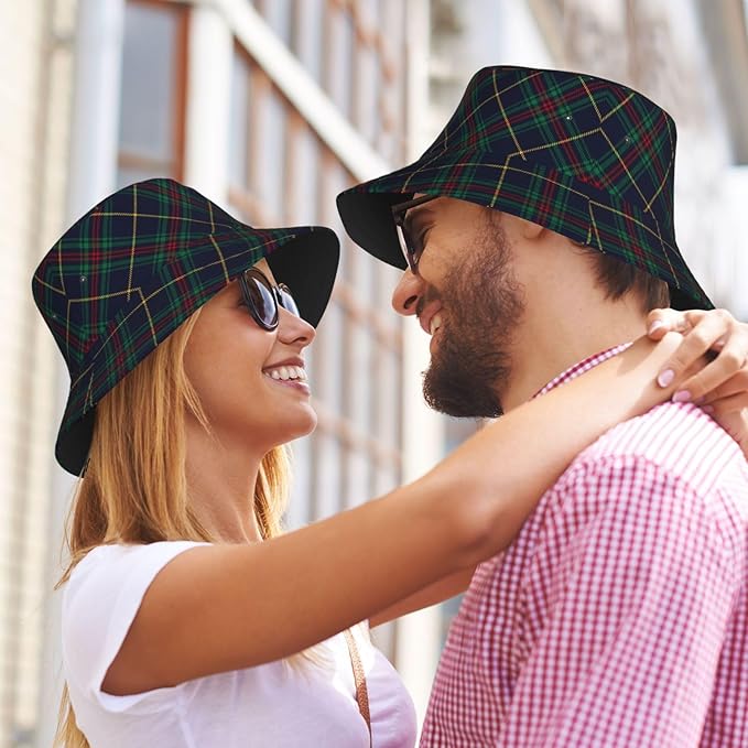 Cartoon Bucket Hat Summer Beach Travel Sun Hat Packable Fisherman Cap for Men Women