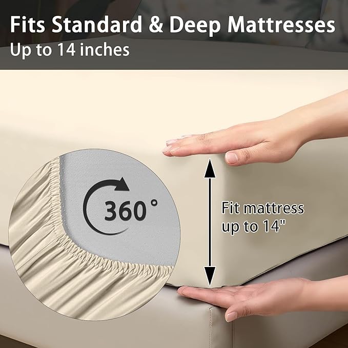Comforter Set Twin Size, Tropical Botanical Palm Summer 5 Pcs Bedding for Kids and Adults, Hawaiian Coconut Tree Bed Sheet Sets with Fitted Sheet Pillowcase & Sham for Bedroom Bed Decor