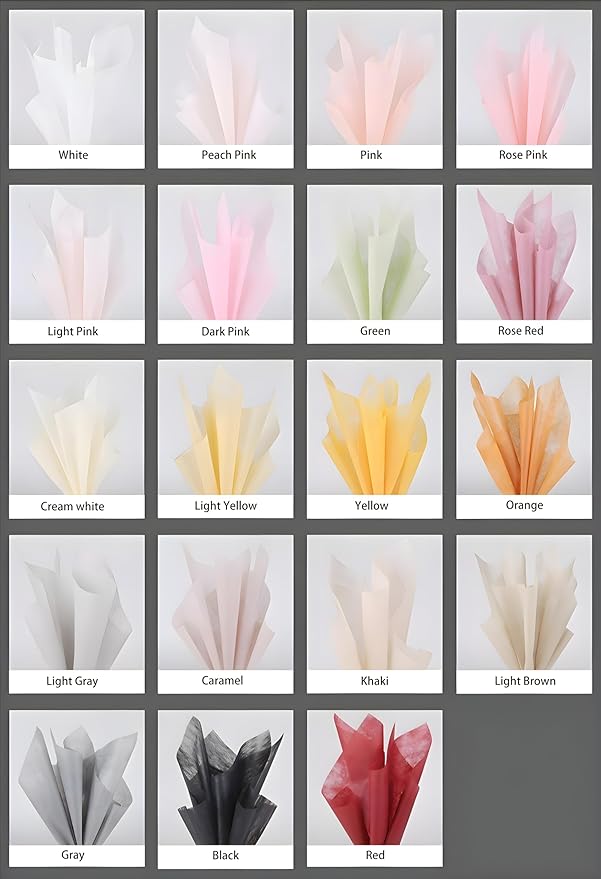 96 Sheets Tissue Flower Wrapping Paper Cotton Wrapping Flower Paper Withdrawable Lining Paper Non-woven Waterproof Floral Bouquet Wraps For Florist Packaging Arrangement (White)
