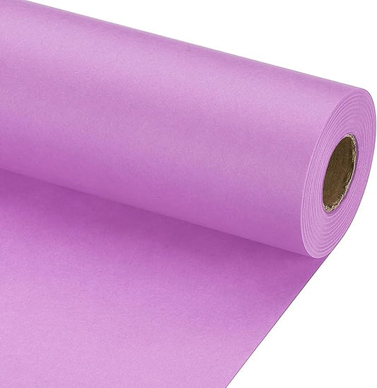 PATIKIL Wrapping Paper, 12" x 800"(66') 70 GSM Craft Paper Roll Kraft Packing Paper for Poster Bulletin Board, Gift Wrapping, Light Pink