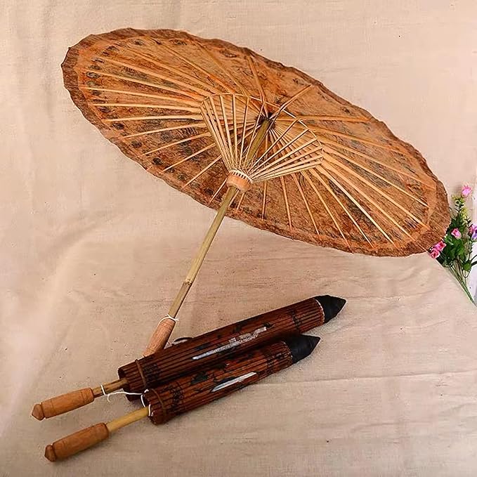 Chinese Japanese Handmade Parasol Umbrella,Asian Decoration DIY Art Dance Classical Umbrella for Wedding Parties Photography Costumes Cosplay