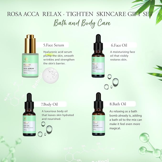 Tea Tree 23 Pcs Facial Skin Care Set, Bath and Body Gifts for Women & Men, Self-Care Relaxation Gifts, Home Spa, Sheet Mask, Gel Eye Mask, Gua Sha, Cream, Birthday, Christmas, Valentines, Mother Day