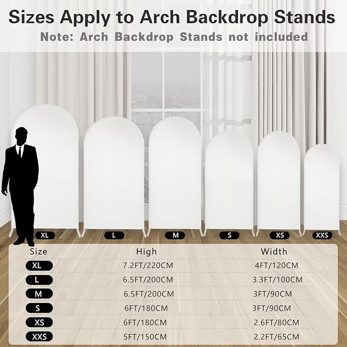 KONPON Purple Butterfly Arched Backdrop Fabric Cover Spring Arch Cover for Girls Birthday Baby Shower Decoration Supplies (No Stand!)