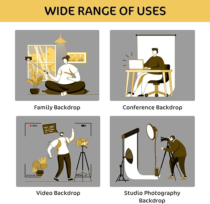 Kate 10x10ft/3x3m Tan Backdrop Light Yellow Background Khaki Fawn Portrait Photography Abstract Backdrop Photography Studio Props Photographer
