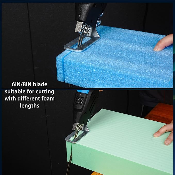 200W Air-Cooled, Electric Hot Knife - Foam Cutting Tool with Blades & Accessories Use Foam Cutter for Engraving and DIY Handmade