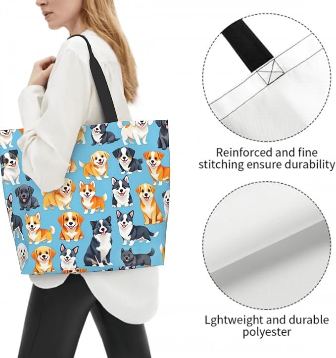 Shoulder Bag Large Reusable Eco-friendly Shopping Bags Portable Storage Handbag
