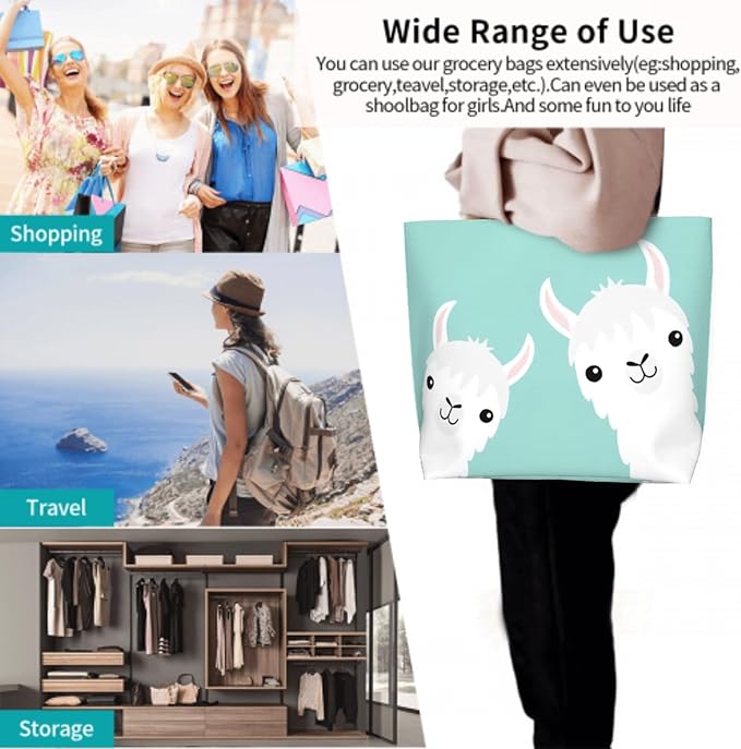 Shoulder Bag Large Reusable Eco-friendly Shopping Bags Portable Storage Handbag