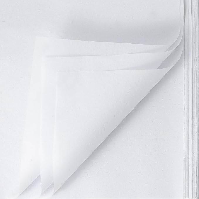 Simetufy 1000 Sheets White Tissue Paper Bulk, 14" x 20" Packing Paper for Moving, Gift Wrapping, Weddings, Birthdays, Holidays, Crafts & Decor