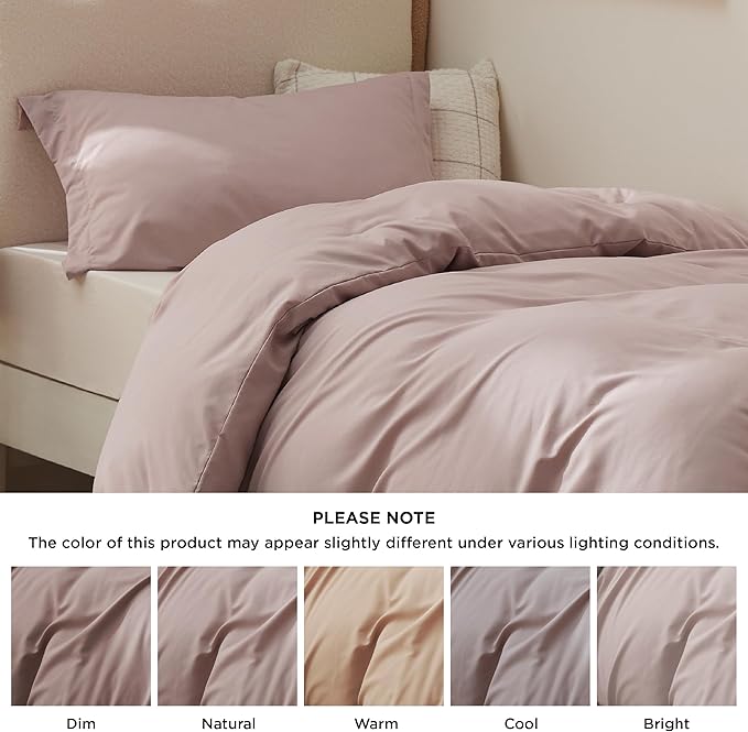Bedsure Duvet Cover Twin/Twin XL Size - Soft Double Brushed Bedding Set for Kids & Adults, Zipper Closure, 2 Pieces, Includes 1 Duvet Cover (68"x90") & 1 Pillow Sham, NO Comforter, Mustard Yellow