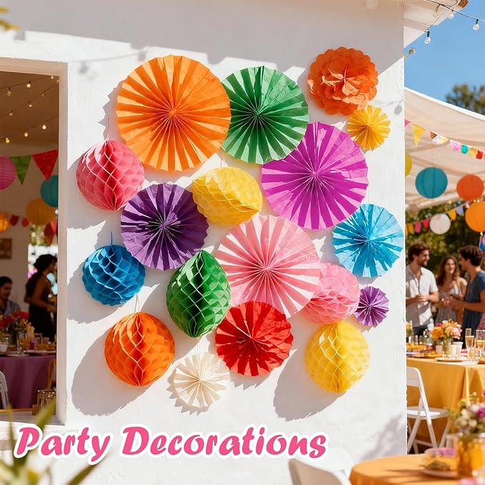 400 Sheets Tissue Paper, 20 Colors 10" X 14" Tissue Papers for Gift Bags Birthday Party Flower Decoration, Colored Tissue Paper Bulk for Packaging