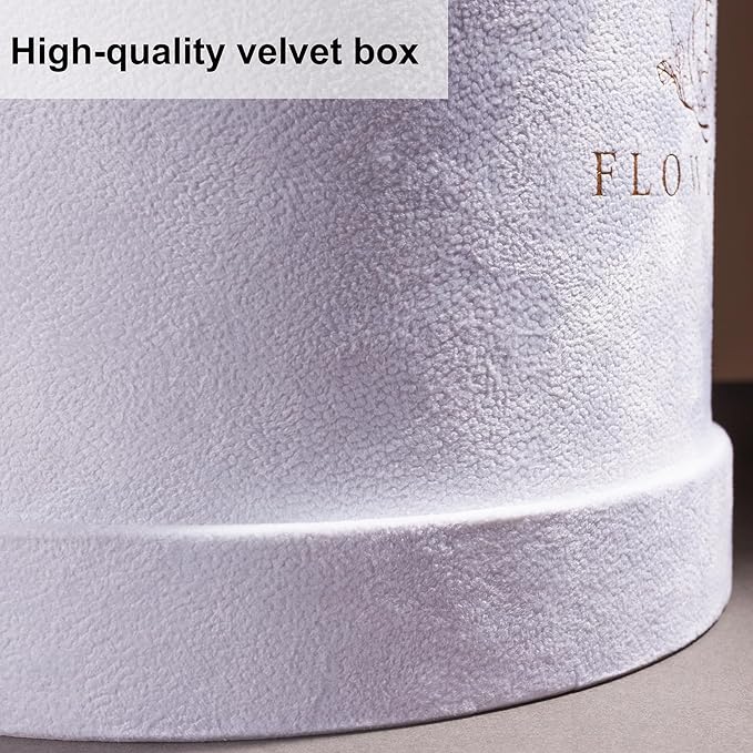 27 Flowers in a Luxury Suede Box, Birthday Gifts for Women, Preserved Flowers, Mothers Day Roses Gift for Mom, Dusty Rose